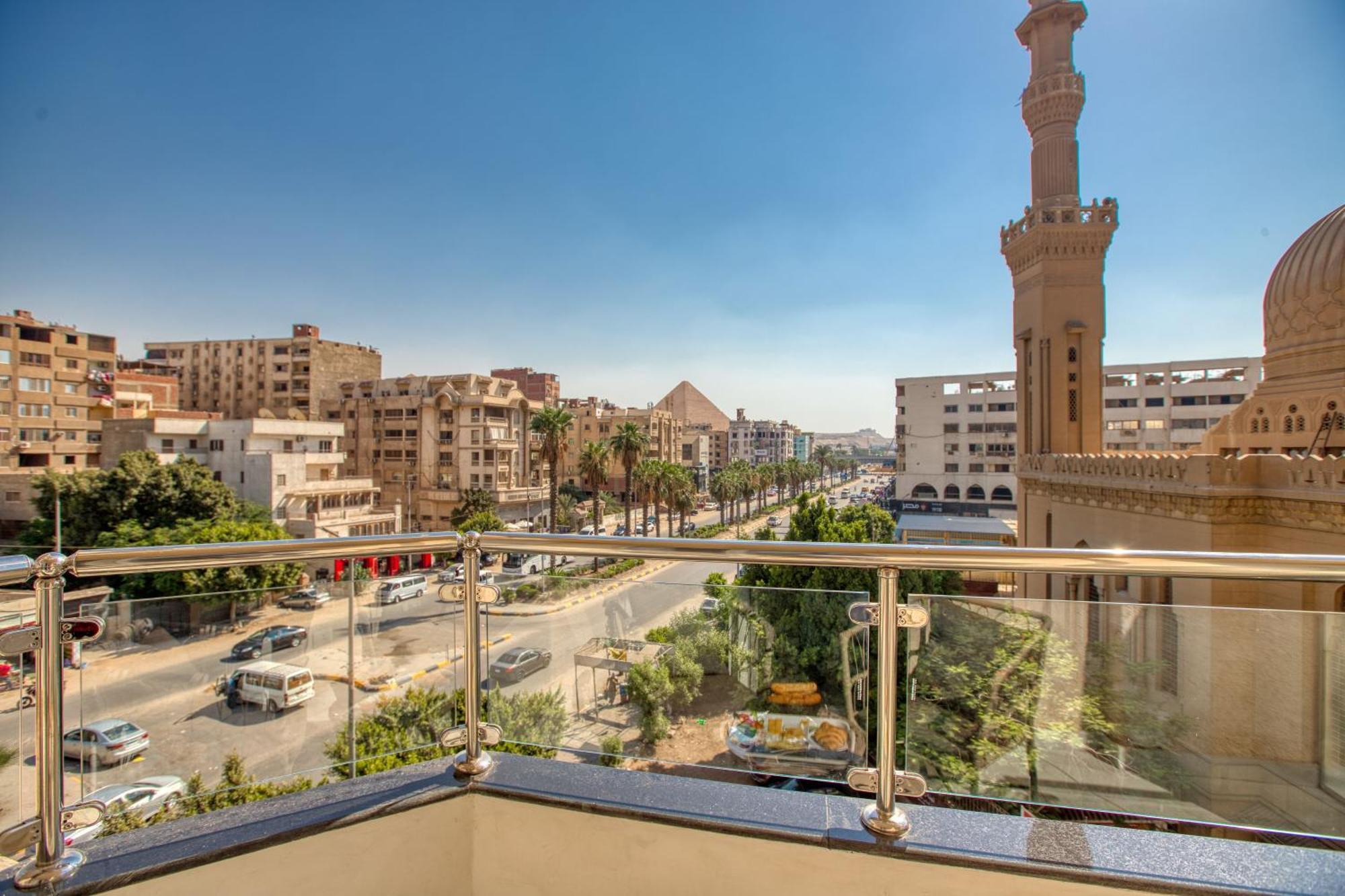 Khattab Pyramids View Hotel Kafret el-Gabal Exteriör bild