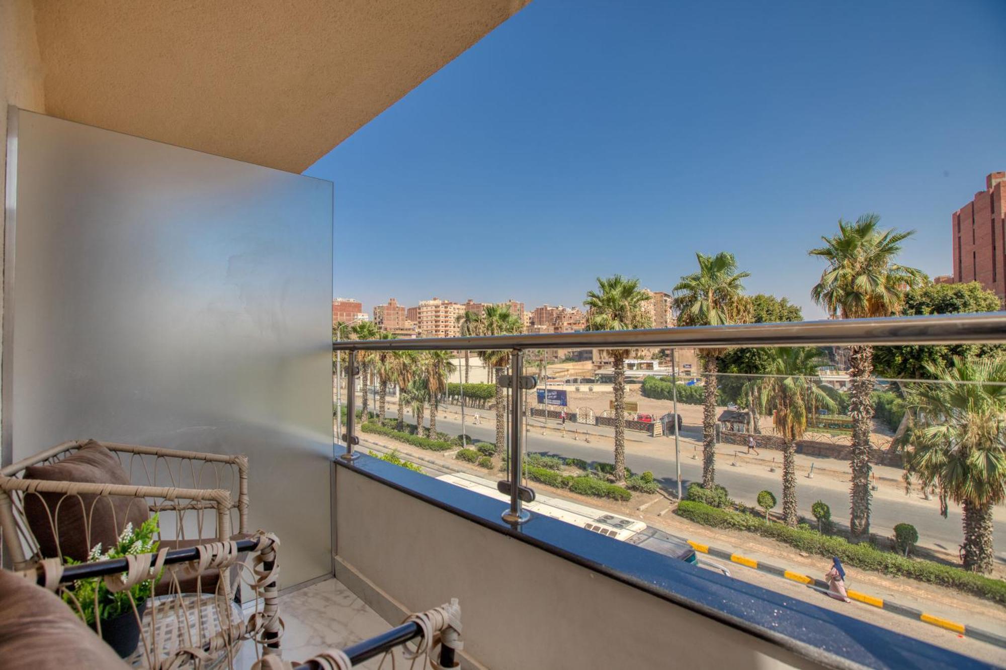 Khattab Pyramids View Hotel Kafret el-Gabal Exteriör bild